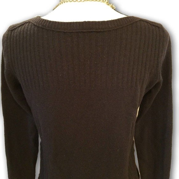 Madewell Pinewood 100% Merino Wool Sweater Navy XS - Picture 9 of 16